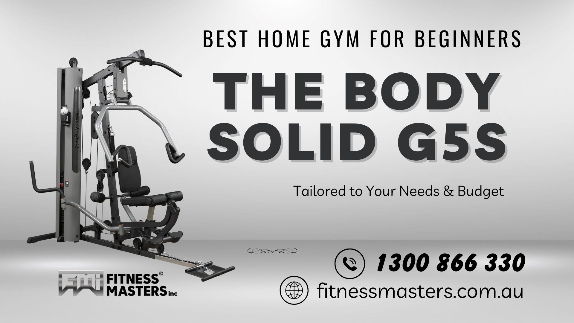 Best Home Gym for Beginners The Body Solid G5S